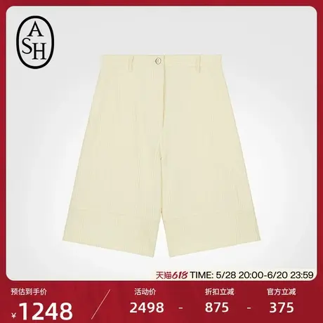 ASH女装春夏SHORTS系列宽松舒适休闲短裤商品大图