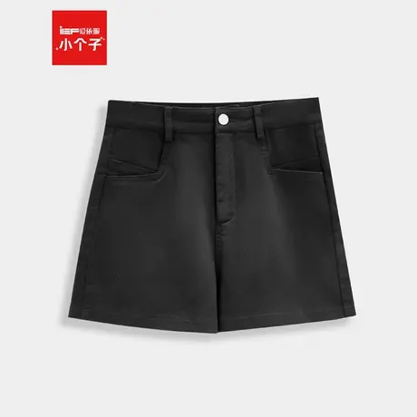 IEF/爱依服裤子2025夏季新款韩版简约设计通勤百搭时尚纯色短裤图片