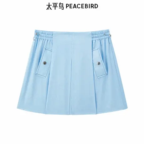 【商场同款】太平鸟女装2025年夏季新款质感短裙A3GEF2634商品大图