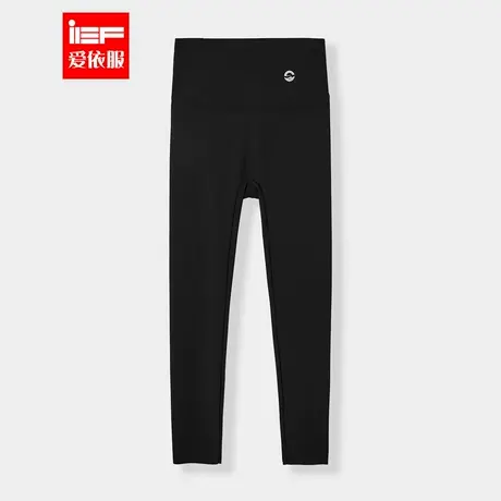 IEF/爱依服打底裤2024秋季新款透气纯色百搭弹力显瘦九分鲨鱼裤女商品大图