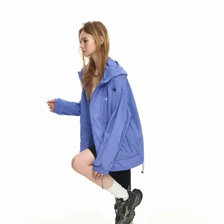 UPF50+防紫外线紫兰防晒衣外套女夏季看宽松轻薄情侣款防晒服上衣图片