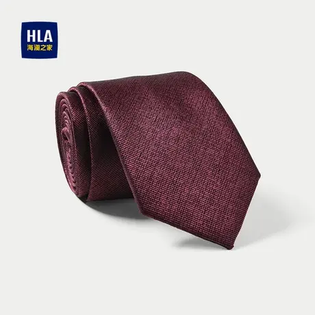 HLA/海澜之家箭头型领带2025新商务商务通勤婚庆小细纹大气领带男商品大图
