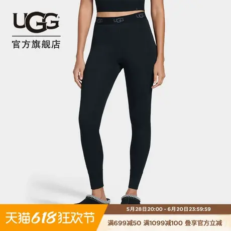 UGG秋季新款女士时尚舒适弹力打底高腰休闲紧身裤瑜伽裤 1163190图片