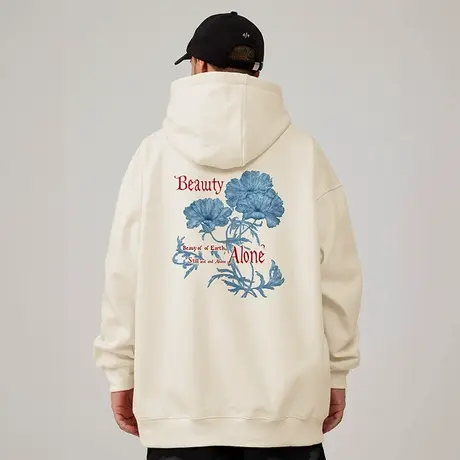 2025卫衣男生加肥加大码男装国潮牌连帽胖子加绒加厚秋冬季款潮流商品大图