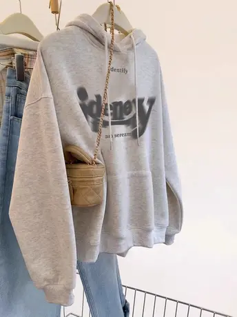 复古大码卫衣女hiphop高街薄款情侣装ins潮春夏洋气休闲连帽上衣图片