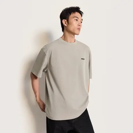 TRENDIANO 双层纯棉亲肤老钱静奢短袖T恤 1ST2020600图片