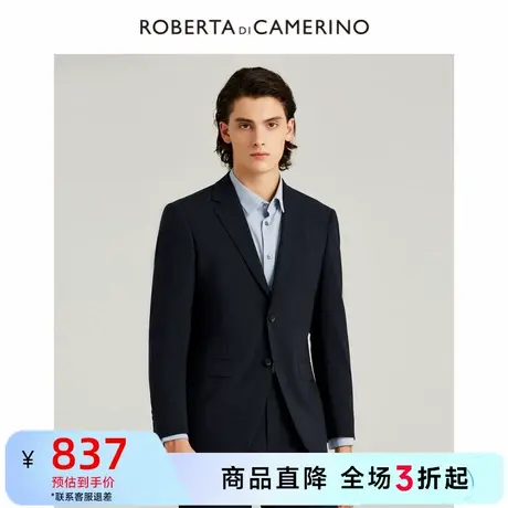 【绵羊毛】诺贝达23秋季新款套西上衣单排扣商务休闲西装外套男士图片