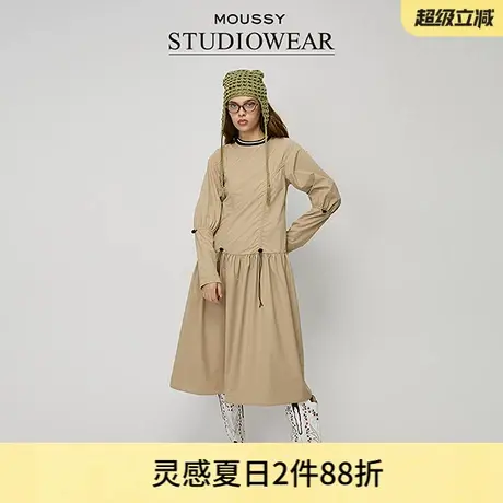 STUDIOWEAR x MOUSSY 夏季新品户外风连衣裙女028HAA30-1991商品大图