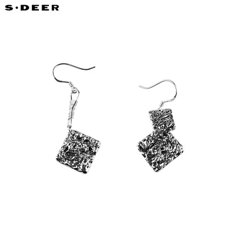 sdeer圣迪奥个性几何不对称耳环S21184350图片