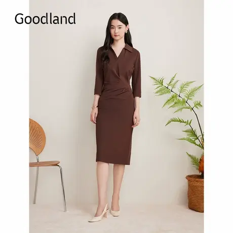 Goodland美地2024秋季新款连衣裙商品大图