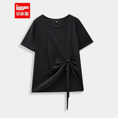 IEF/爱依服【微胖】大码女装2025夏季新款韩版时尚通勤气质上衣商品大图