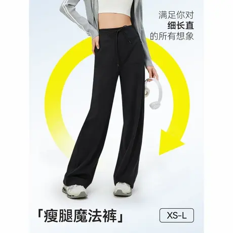 IEF/爱依服2025春夏新款【瘦腿魔法裤】通勤休闲百搭阔腿鲨鱼裤商品大图