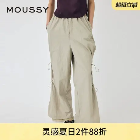 MOUSSY 夏季新品城市户外运动风设计感工装裤女010HAK31-3361图片