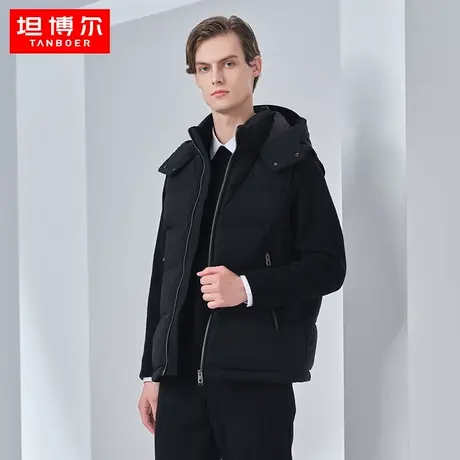 坦博尔冬季新款男款羽绒服时髦休闲秋冬新款百搭保暖外套图片