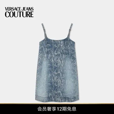 【12期免息】VERSACE JEANS COUTURE 女士牛仔连衣裙商品大图