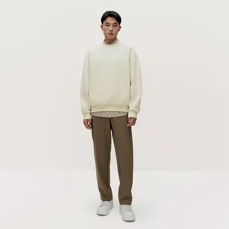 TRENDIANO 男士西装料阔腿裤质感面料裤子 1ST1061320图片