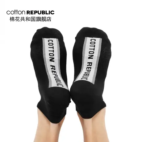 Cotton Republic/棉花共和国男士船袜撞色情侣休闲棉袜学院风棉袜图片