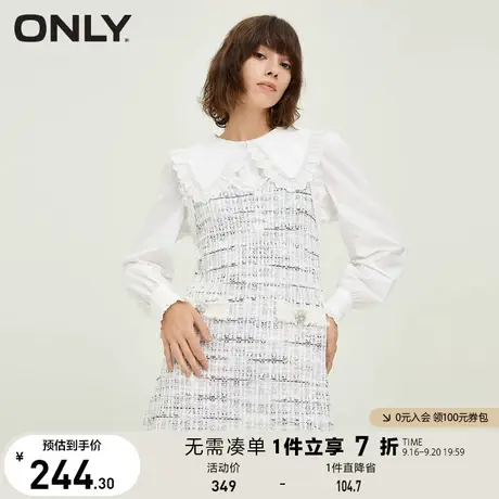 ONLY奥莱夏季娃娃领连衣裙女商品大图