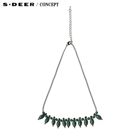 【新品】sdeer圣迪奥 女光泽感森系装饰项链S16284384图片