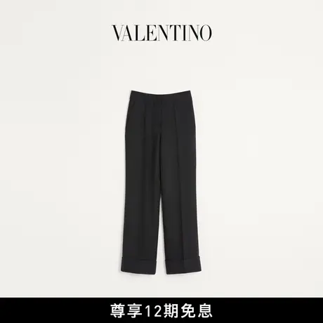 [礼物][12期免息]华伦天奴VALENTINO女士 CREPE COUTURE 长裤商品大图