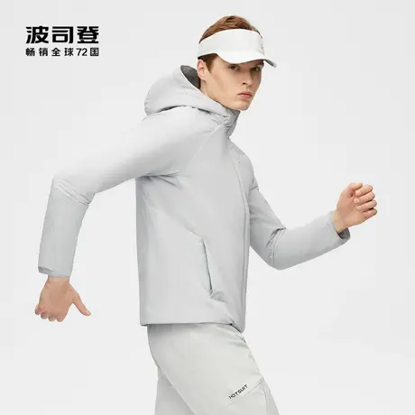 波司登男高端轻暖短款连帽3D显瘦版型保暖羽绒服秋外套奥莱图片