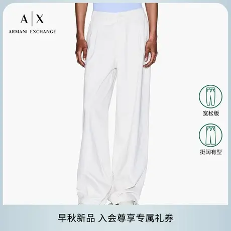 ARMANI EXCHANGE/阿玛尼2025夏季新款女士中腰宽松全棉牛仔裤官方图片