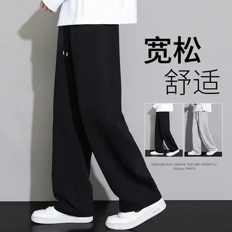 NN真维斯裤子男款2025新款潮流休闲裤长裤青少年直筒宽松运动卫裤商品大图