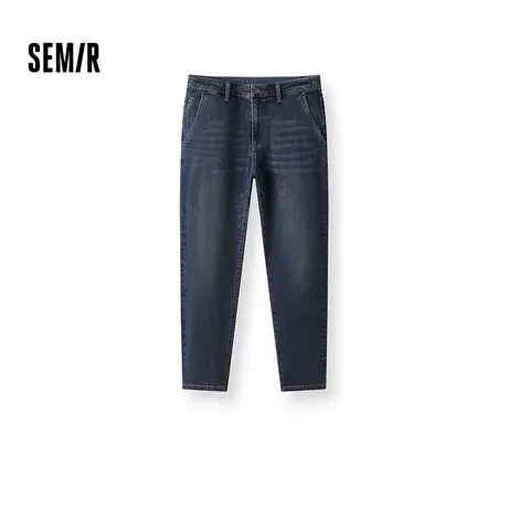 森柔牛仔|商场同款森马牛仔裤男2025秋季新款小脚裤基础通勤长裤图片