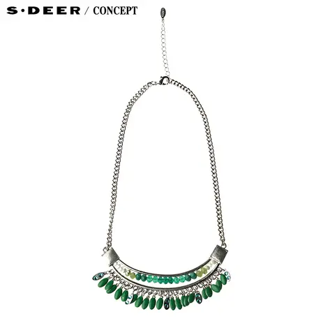 s.deer【新品】圣迪奥专柜正品森系环绕式装饰项链S16384372图片