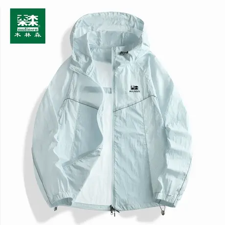 木林森UPF100+冰丝防晒衣男女夏季轻薄防紫外线户外钓鱼防晒外套图片