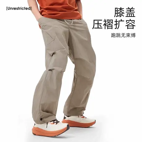 骆驼男装休闲裤男2025夏季户外伞兵裤工装裤速干凉感upf50+防晒裤商品大图