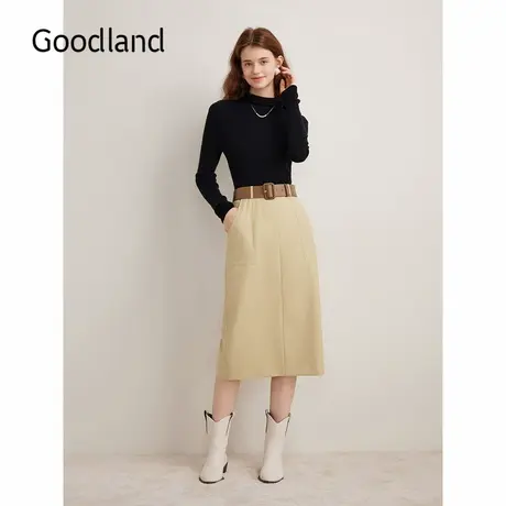 Goodland美地2024秋季新款半身裙图片