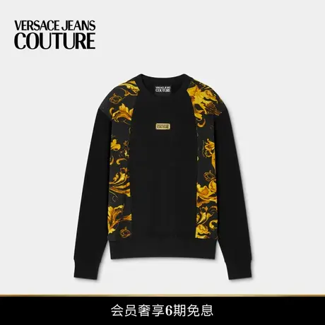 【6期免息】VERSACE JEANS COUTURE Porcelain Barocco常规运动衫图片