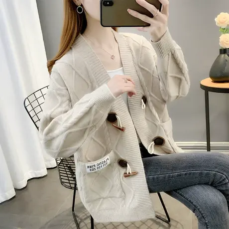 享永子中袖苎麻印花连衣裙女文艺复古棉麻旗袍裙宽松2024夏季新款图片