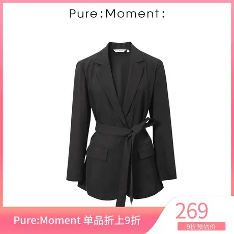 Pure:🗿Moment:�新款气质显瘦职场西装女休闲外套4B4210761图片