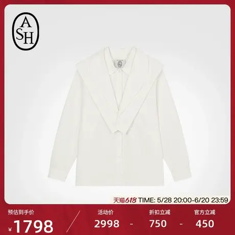 ASH女装2025春夏新款CHORUS_FOLD长袖衬衫休闲百搭商品大图