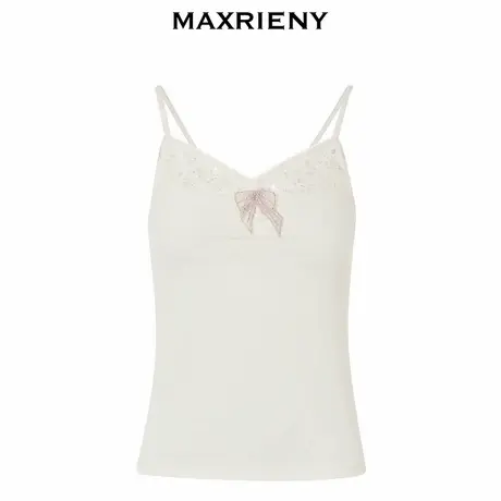【奥莱】MAXRIENY法式甜辣风上衣吊带夏季针织吊带背心女内搭图片