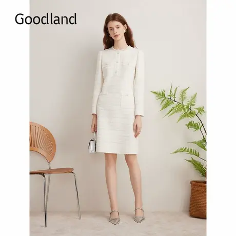 Goodland美地2024秋季新款连衣裙图片