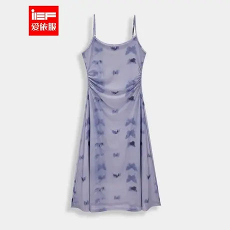 IEF/爱依服2025夏季新款法式性感小女人气质度假风显瘦吊带长裙商品大图