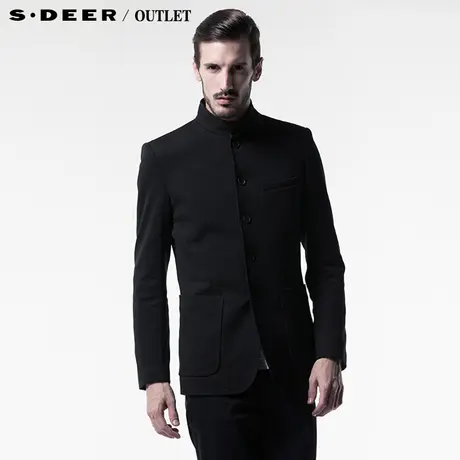 【多件多折】sdeer圣迪奥专柜正品春装中式修身休闲西装 3172229图片