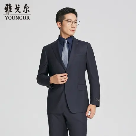 【商城同款】雅戈尔男士西服春季新款官方商务休闲正装西装外套男图片