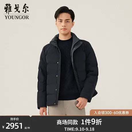 【商场同款】雅戈尔男士羽绒服秋冬新款官方商务休闲羽绒服S3874商品大图