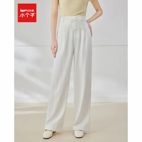 IEF/爱依服长裤2025夏季新款韩版简约通勤气质基础显瘦阔腿裤商品大图