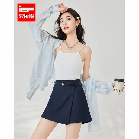 IEF/爱依服2025夏季新款法式温柔风宽松百搭通勤气质中衬衫上衣商品大图