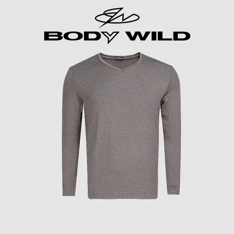 BODY WILD宝迪威德秋冬风尚单层保暖男士上衣秋衣ZBN72KS1商品大图