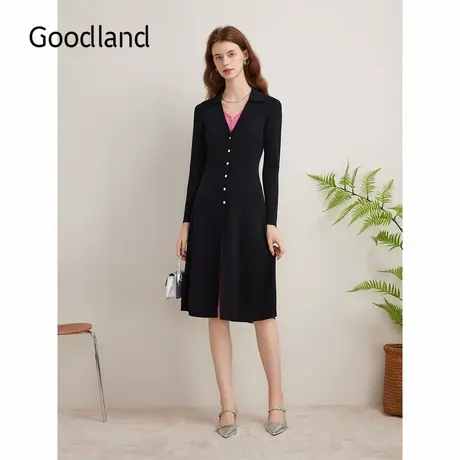 Goodland美地2024秋季新款连衣裙商品大图