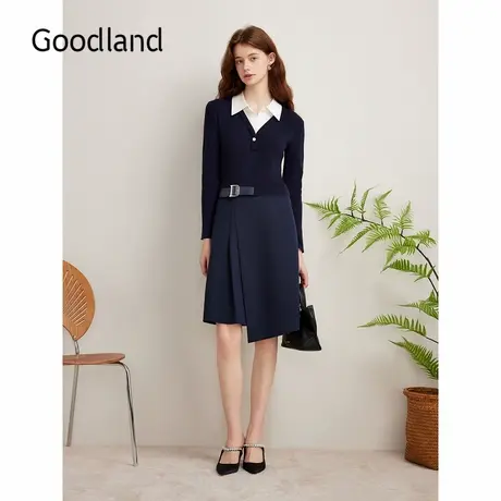 Goodland美地2024秋季新款连衣裙商品大图