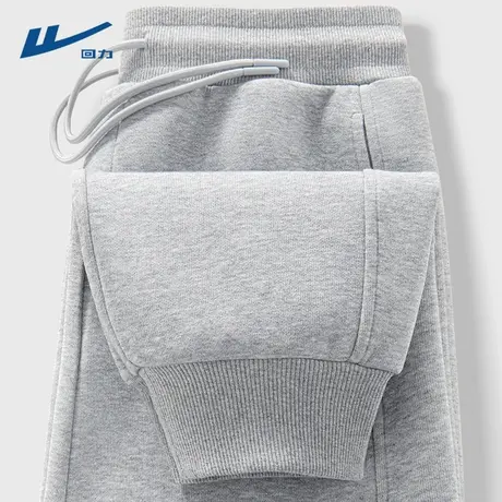 回力麻灰色休闲裤男款2025新款春秋款外穿潮牌束脚运动裤子男士D商品大图