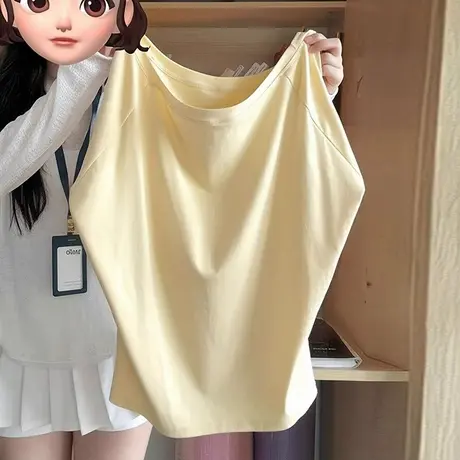 韩系chic甜辣一字斜肩露肩短袖T恤女夏季宽松韩版纯欲性感上衣潮商品大图