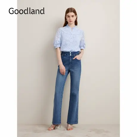 Goodland美地2024秋季新款衬衫商品大图